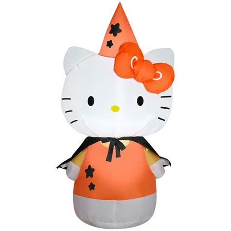 halloween inflatable hello kitty|hello kitty halloween inflatable walmart.